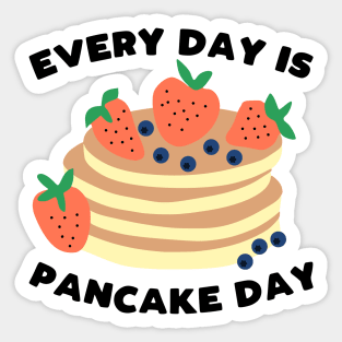 Funny pancakes lover slogan Sticker